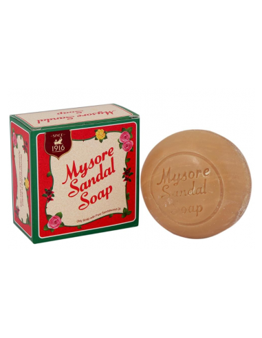 Savon Mysore Sandal Soap – Authentique savon indien au bois de santal 150g - 1
