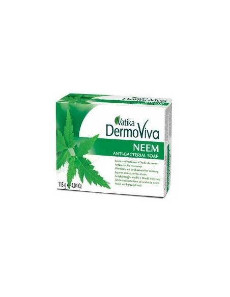 Savon Vatika Dermo Viva Neem Anti Bacterien Produit Beauté