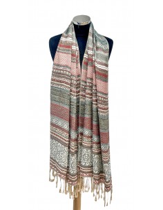 Etole pashmina echarpe dupatta pas cher DC23 - 1 2