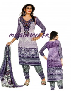 Salwar Kameez indienne pas cher MIRCHI Violet  - 1