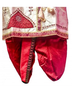 ensemble bâpteme indien dhoti  - 1 2
