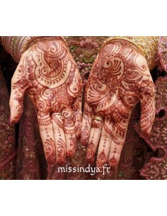 Lot de 10 cônes de henné naturel Peeroo – Qualité professionnelle pour des motifs Mehendi sublimes  - 1 2