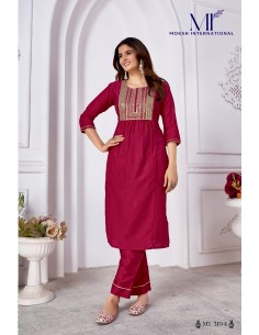 Tenue indienne pakistanaise anarkali Salwar kameez Mukesh Rangoli Rose  - 1 2