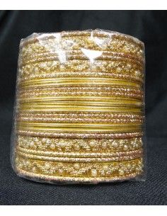 Bangles Bracelets indiens doré