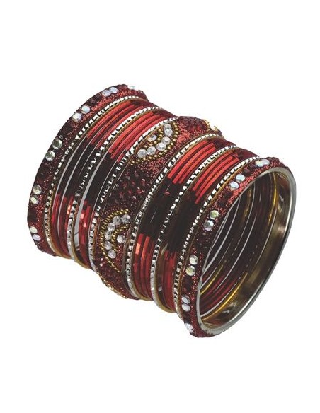 Bangles bracelets indien doré muna Bijoux indiens