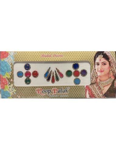 Pack de 10 Bindi Strass perlé  - 1