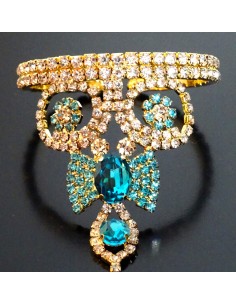 Bijoux de main Doré & Bleu... 2