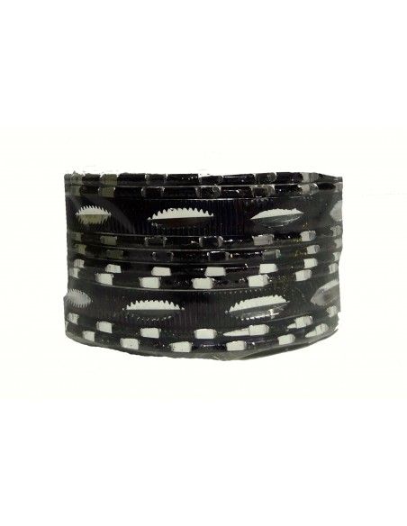 Bangles 12 Piéces Noir Bracelets