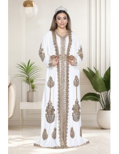 Caftan Grande Taille Femme – Modèle Takchita 2 pieces - Petit Prix  - 2
