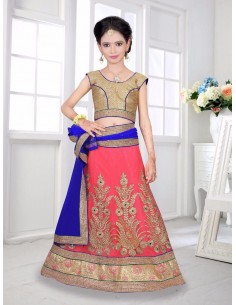 Lehenga choli mehrani Corail  - 1 2