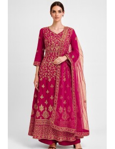 Robe indienne pakistanaise anarkali salwar churidar Elegante Kush - 1 2