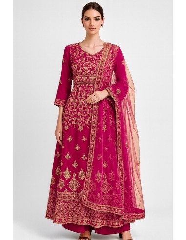 Robe indienne pakistanaise anarkali salwar churidar Elegante Kush  - 2
