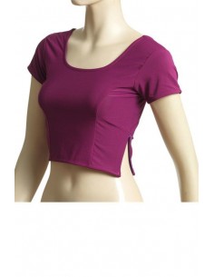 Choli Blouse Sari Prune 2