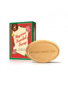 Savon Mysore Sandal Soap – Authentique savon indien au bois de santal 125g  - 1