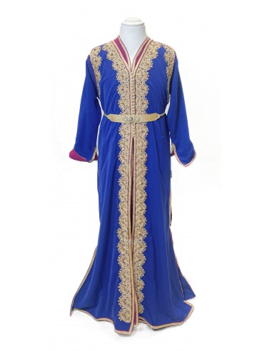 Takchita Enfant & Ado 2 Pièces – Caftan Oriental Luxe – Ceinture Incluse  - 3