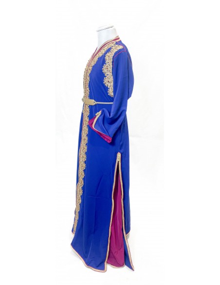 Takchita Enfant & Ado 2 Pièces – Caftan Oriental Luxe – Ceinture Incluse  - 4