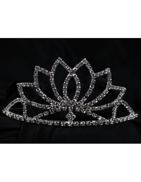 Couronne Diadème Argenté 1 Bijoux indiens