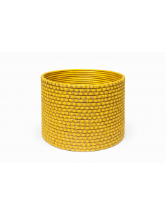 Bangles indiens scintillants – Lot – Plusieurs coloris - Jaune  - 1