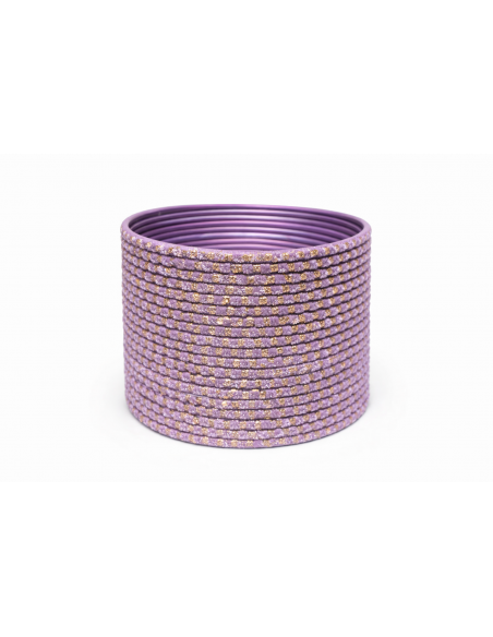 Bangles indiens scintillants – Lot – Plusieurs coloris - violet  - 1