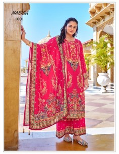 Tenue Pakistanaise Corail Élégante – Ensemble Salwar Kameez 3 pièces Ramadan & Aïd  - 2 2