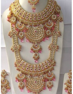Parure Marié Rose 8 pièces 2