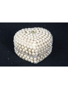 Boite Gigogne 3 Pièces Perlé coeur  - 1 2