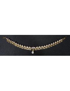 Bijoux tête Mathapati simple Doré  - 1 2