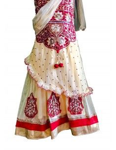 Lehenga choli Fille rouge... 2