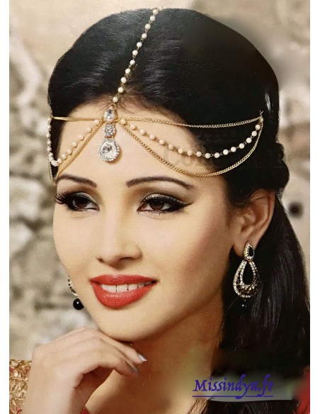 Bijoux tête Mathapati Naina Bijoux indiens