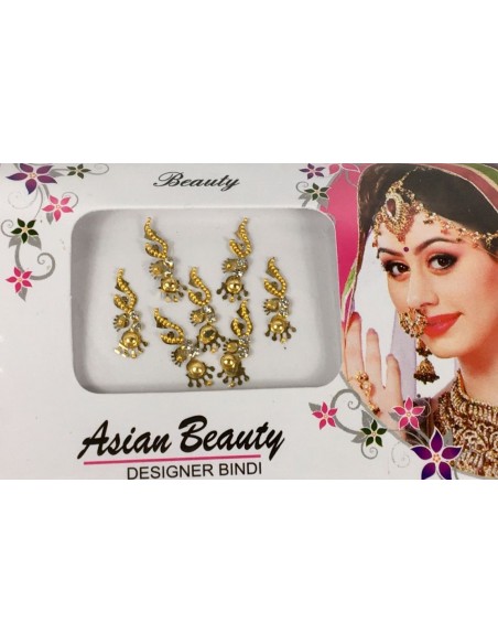 Bindi indien Doré 049  - 1