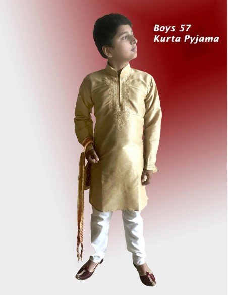 Kurta garcon beige pavitra  - 1