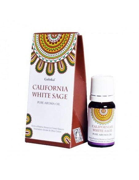 Goloka Huile aromatique sauge blanche de Californie  - 1