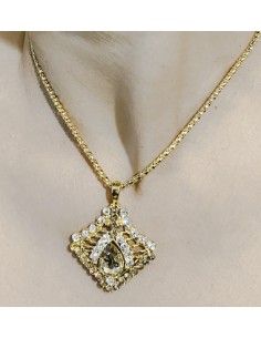 Pendentif pas cher doré FB161  - 1 2