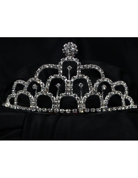 Couronne diadème Argenté 3  - 1