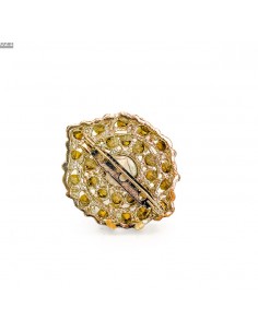 broche fantaisie argenté  - 1 2