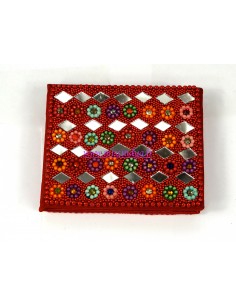 Carnet pailleté rouge Petit 2