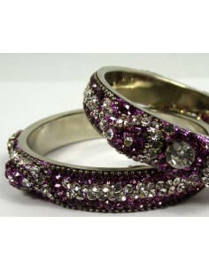 Lot de 2 bracelets Rose 016 2