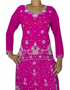 Lehenga choli Dhamak Rose... 2