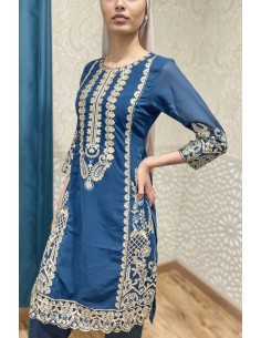 Robe pakistanaise indienne salwar kameez churidar MAARIA  - 1 2