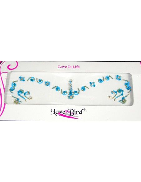 Bindi Bollywood Bleu turquoise  - 1