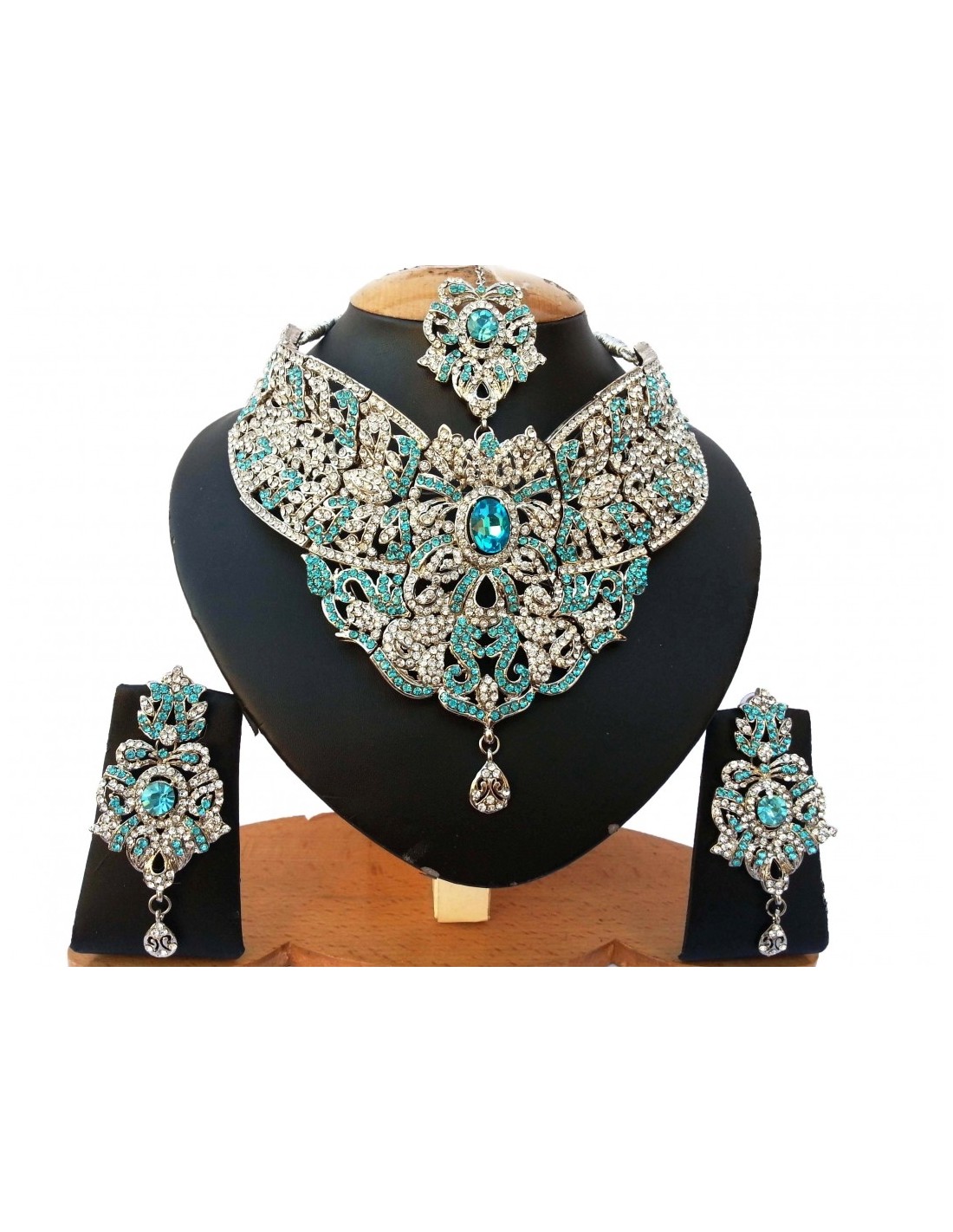 parure-bijoux-indienne-bollywood-4-pi-ces-argent-bleu-royale-sonali