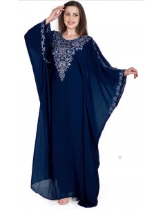 Robe Dubai farasha Bleu marine  - 1